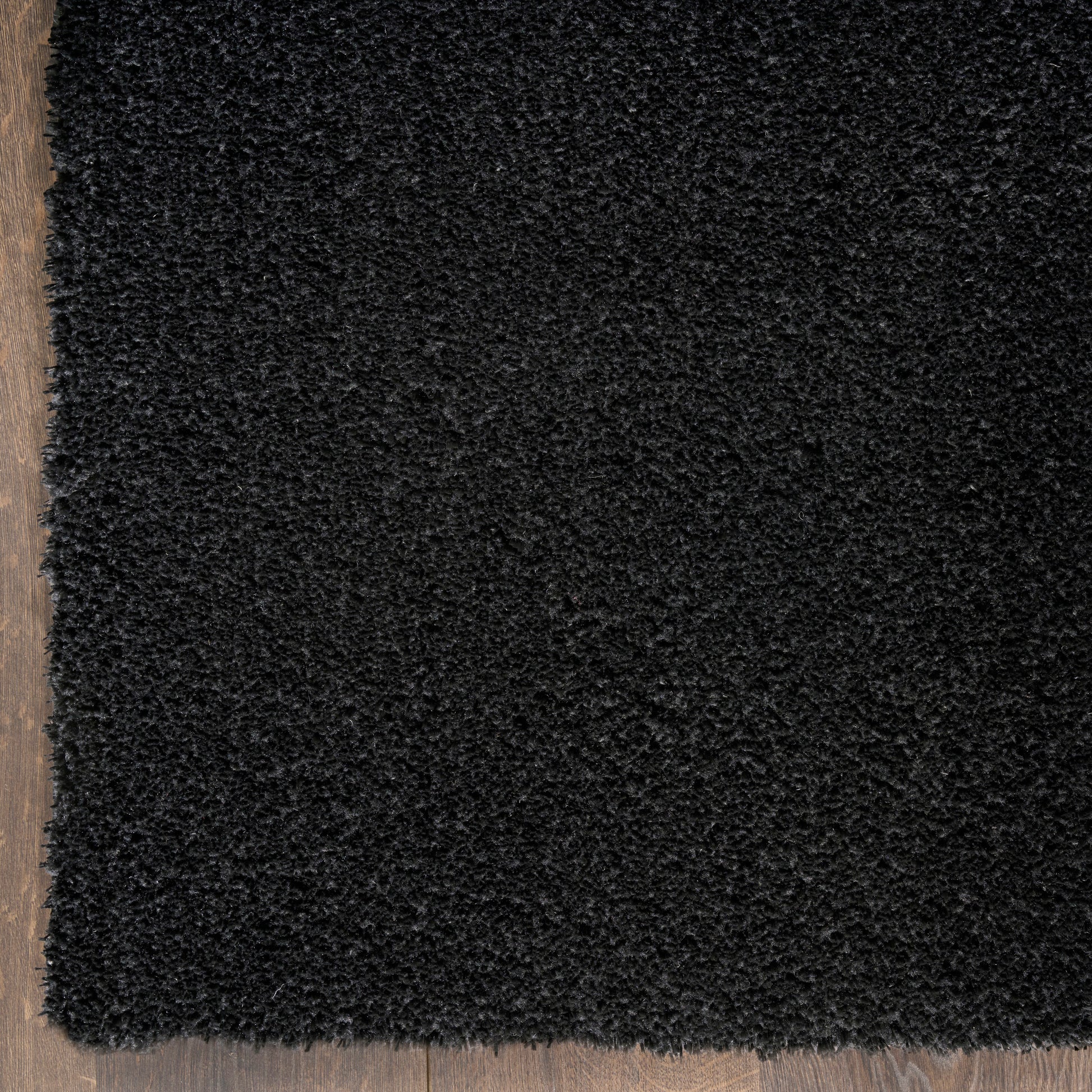 Nourison Home Pacific Shag  Black  Contemporary