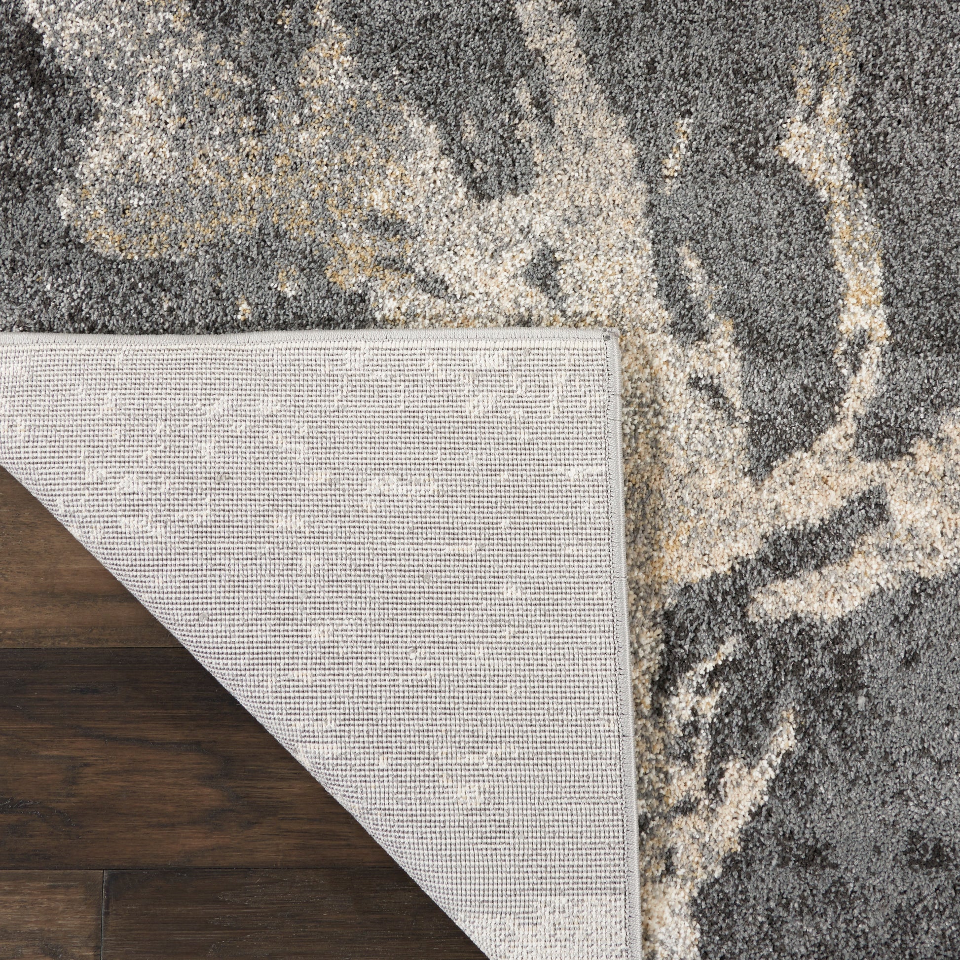 Nourison Home Fusion  Beige Grey  Contemporary