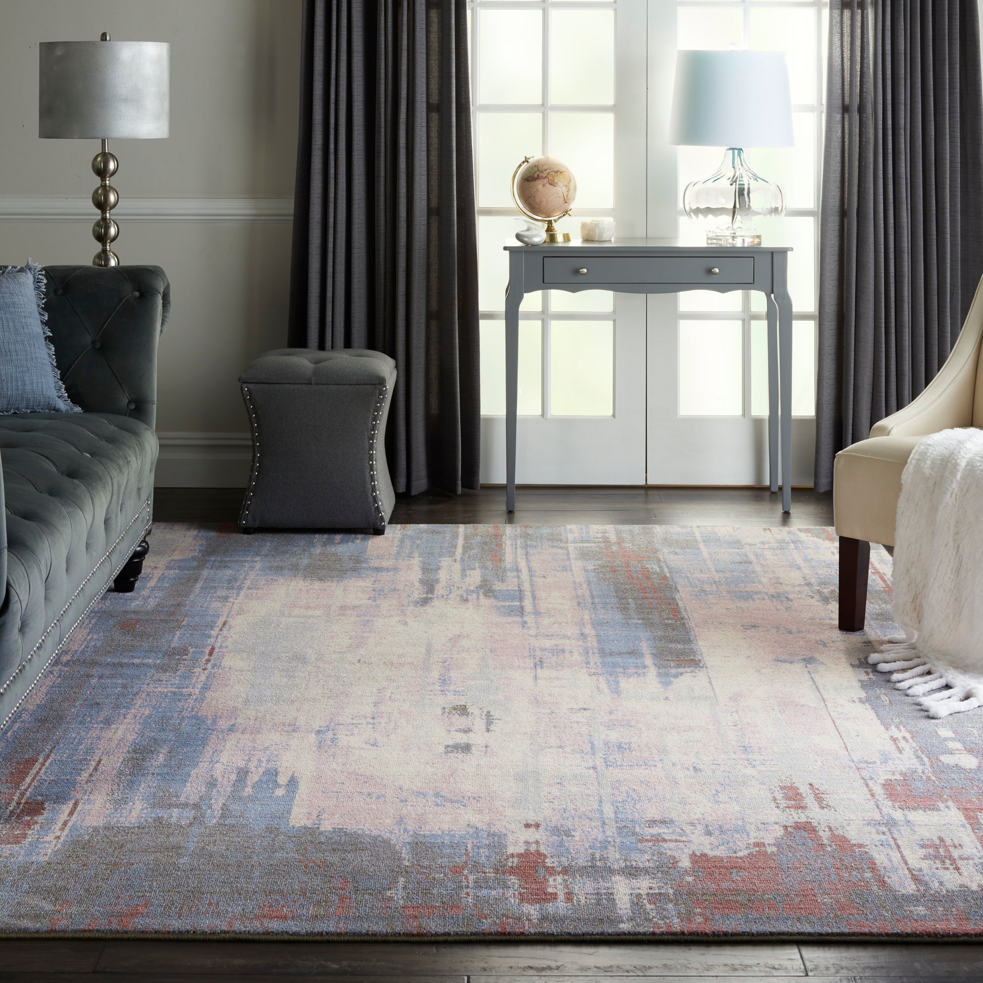 Nourison Home Artworks  Multicolor  Contemporary