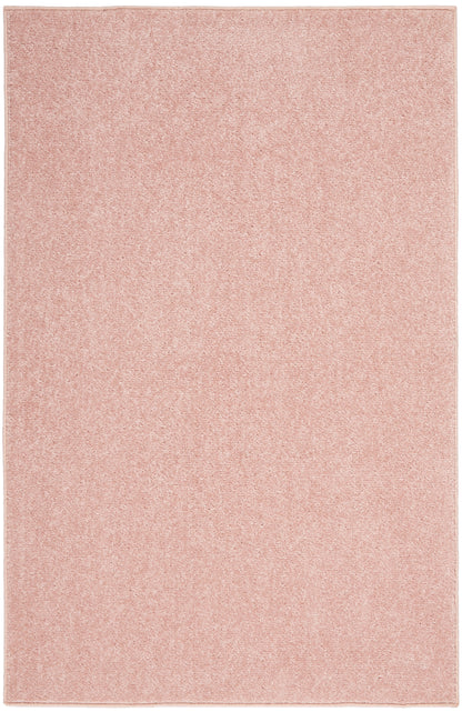 Nourison Home Nourison Essentials NRE01 Pink Contemporary Power-loomed Rug