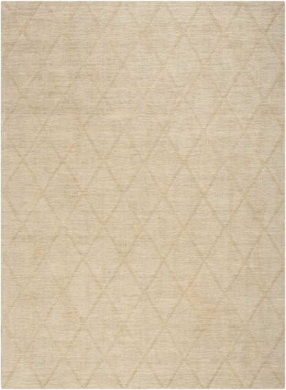 Nourison Home Wool Haven WOH01 Beige Contemporary Hand Woven Rug