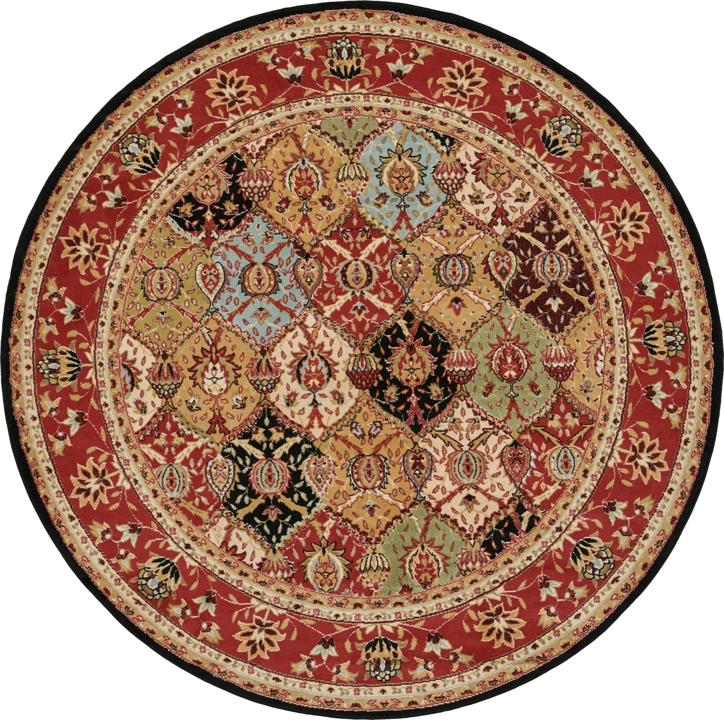 Nourison Home Modesto MDS04 Multicolor Traditional Power-loomed Rug