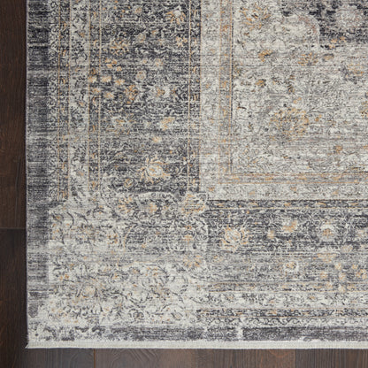 Nourison Home Starry Nights  Charcoal Crème  Traditional