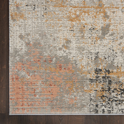 Nourison Home Rustic Textures  Grey Blue  Contemporary
