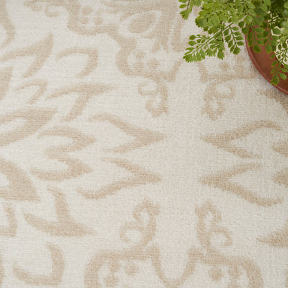 Nourison Home Jubilant  Ivory Beige  Transitional