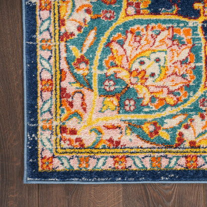 Nourison Home Passion  Navy Multicolor  Transitional