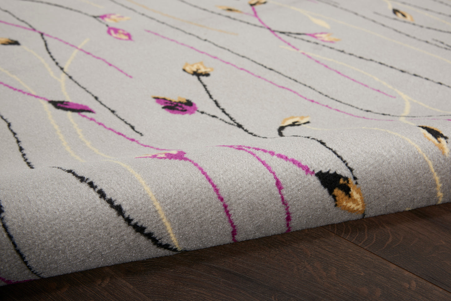 Nourison Home Grafix  Grey  Contemporary