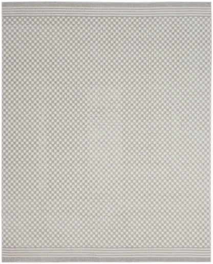 Nourison Home Care Free  Light Grey  Contemporary