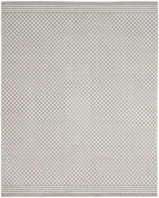 Nourison Home Care Free  Light Grey  Contemporary