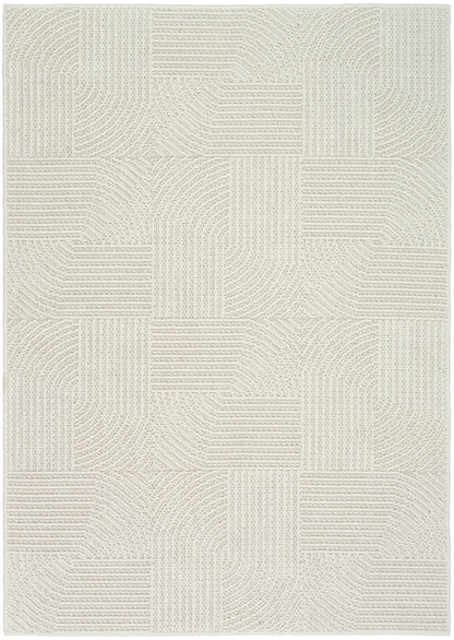 Nourison Home Natural Texture NTX02 Ivory Contemporary Machine Woven Rug