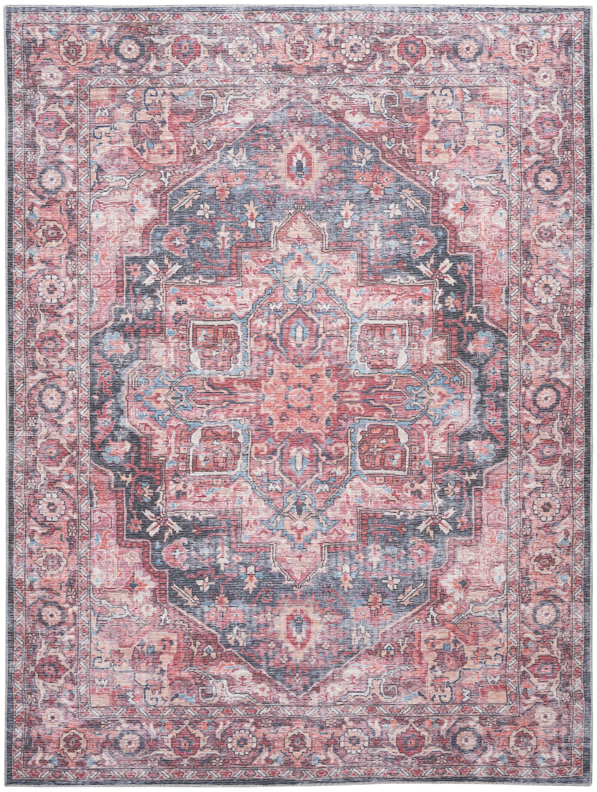 Nourison Home New Concept Washables  Multicolor  Traditional