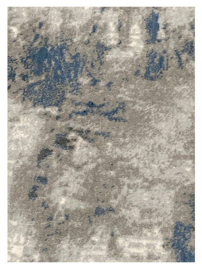 Artisan Bella Gray Blue Contemporary Machinemade Rug - Rugs - Artisan - Atlanta Designer Rugs