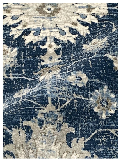 Artisan Bella Dk.Blue Dk.Blue Transitional Machinemade Rug - Rugs - Artisan - Atlanta Designer Rugs