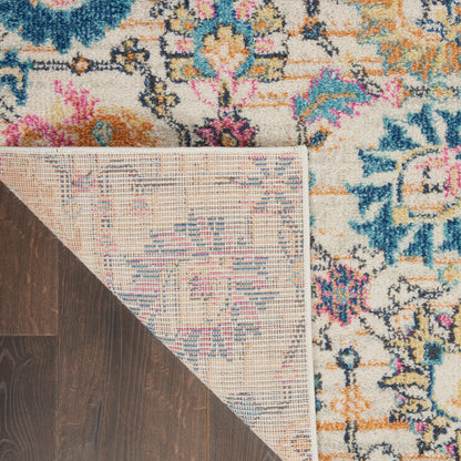 Nourison Home Passion  Ivory Multicolor  Transitional