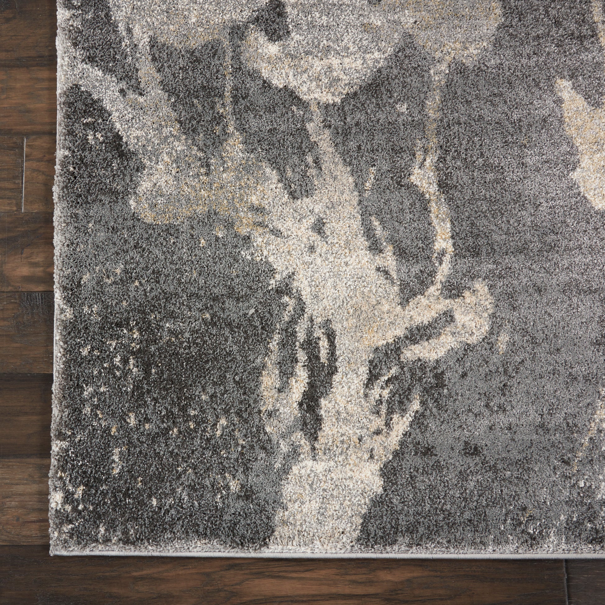 Nourison Home Fusion  Beige Grey  Contemporary