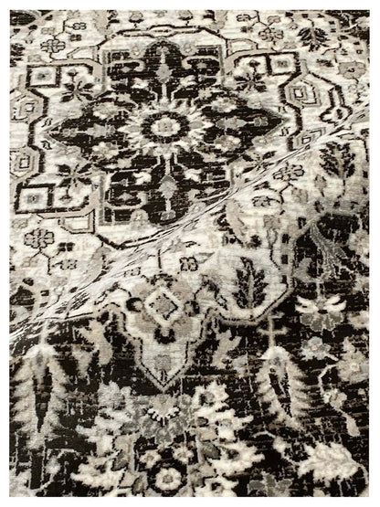 Artisan Bella Anthracite Anthracite Transitional Machinemade Rug - Rugs - Artisan - Atlanta Designer Rugs