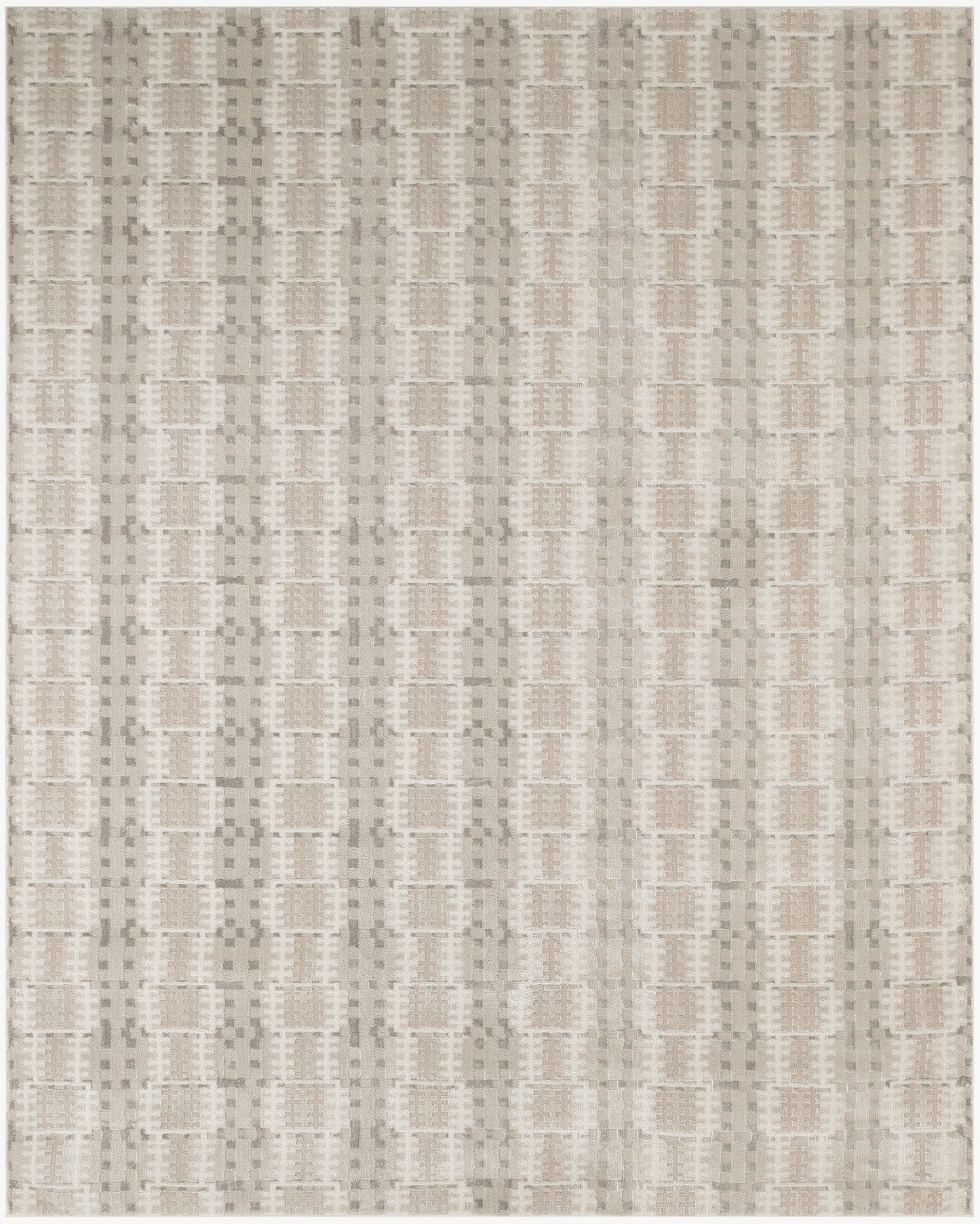 Nourison Home Nordic  Ivory Multicolor  Contemporary