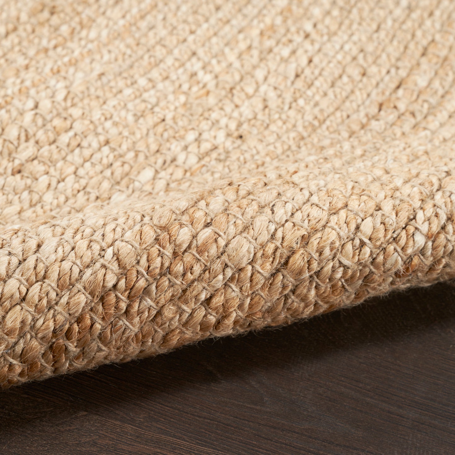Nourison Home Natural Jute  Bleached  Contemporary