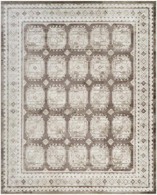 Nourison Home Dekor  Ivory Brown  Traditional