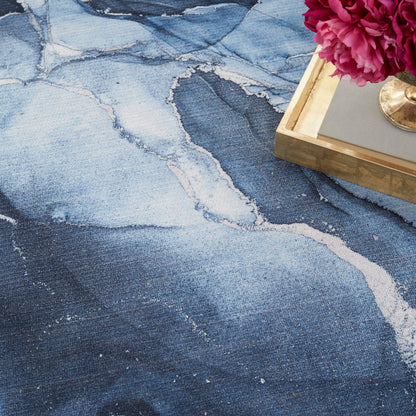 Inspire Me! Home Décor Daydream  Navy Blue  Contemporary