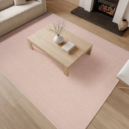 Nourison Home Natural Texture  Ivory Rose  Contemporary