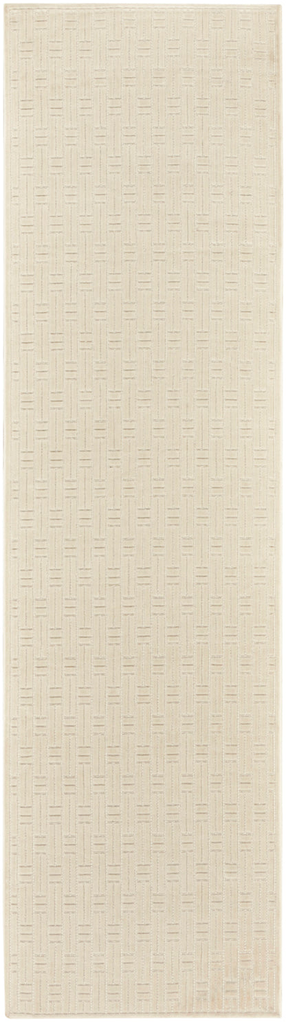 Nourison Home Washable Charm WCH02 Ivory Contemporary Machine Woven Rug