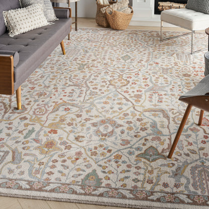Nourison Home Parisa  Beige  Traditional