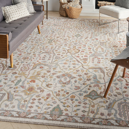 Nourison Home Parisa  Beige  Traditional