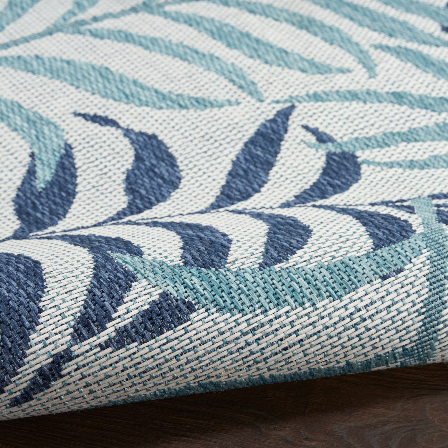 Nourison Home Garden Oasis  Blue  Contemporary