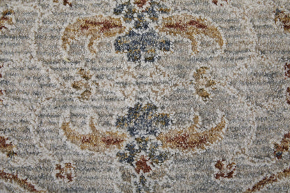 Feizy Pasha 39M4F Ivory Multi Transitional/Bohemian & Eclect Machinemade Rug - Rugs - Feizy - Atlanta Designer Rugs