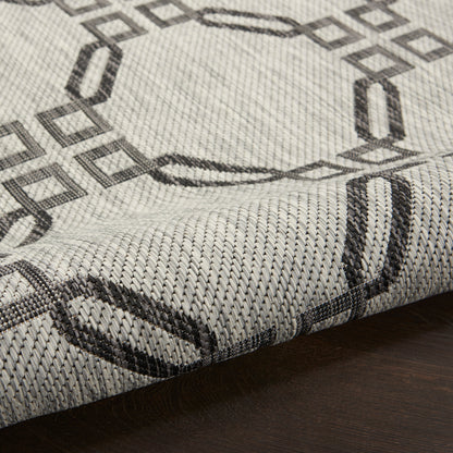 Nourison Home Country Side  Ivory Charcoal  Transitional