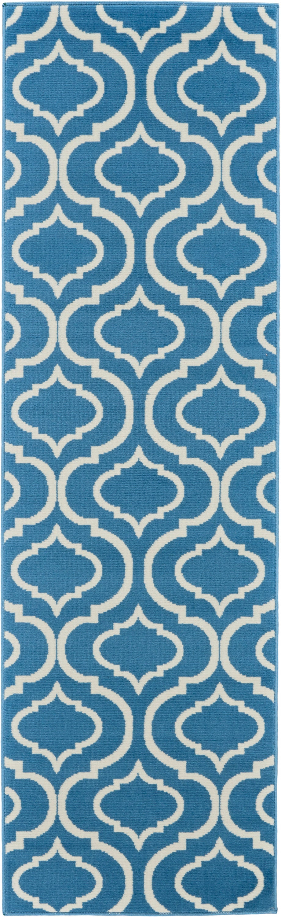 Nourison Home Jubilant JUB19 Blue Transitional Power-loomed Rug