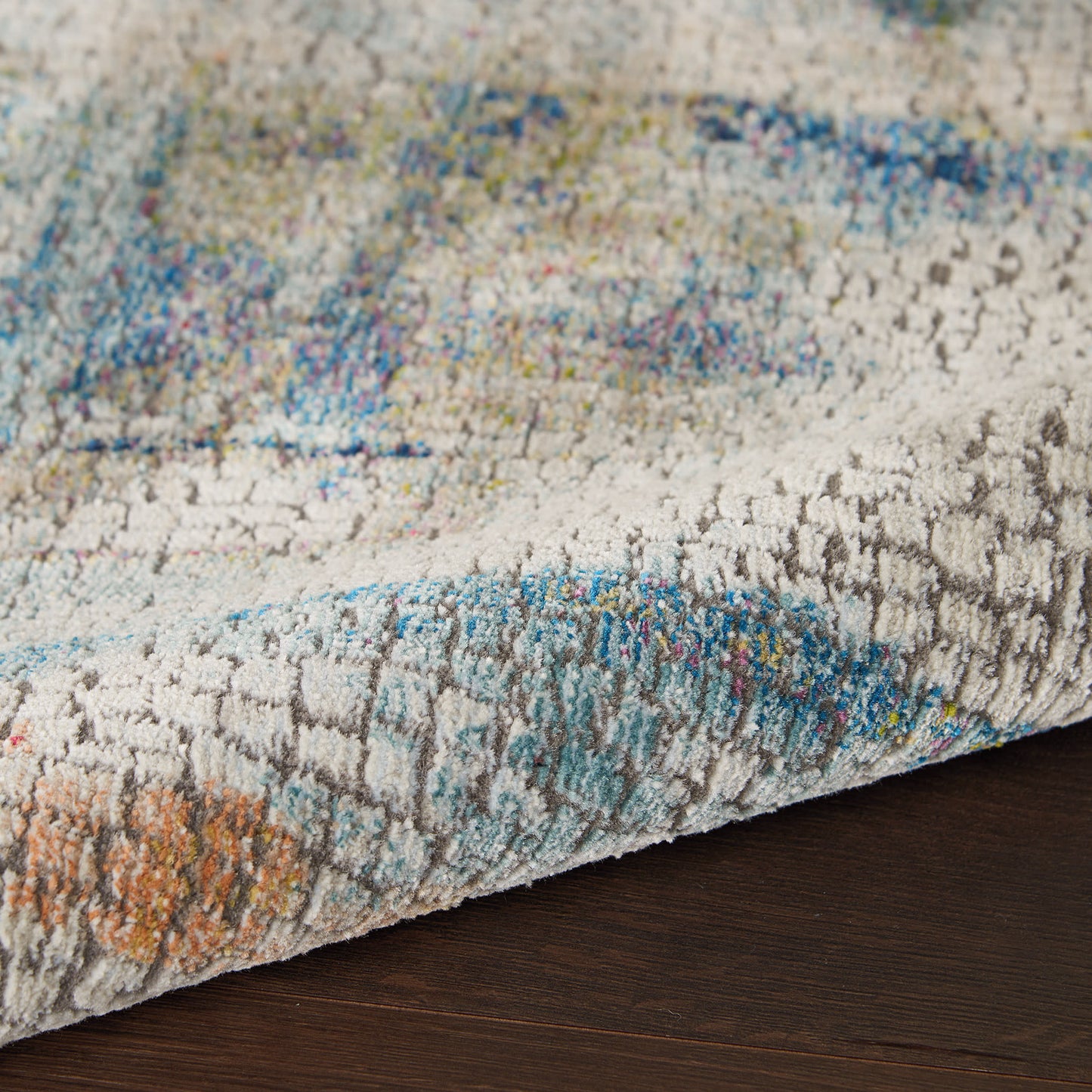 Nourison Home Ankara Global  Ivory Multicolor  Contemporary