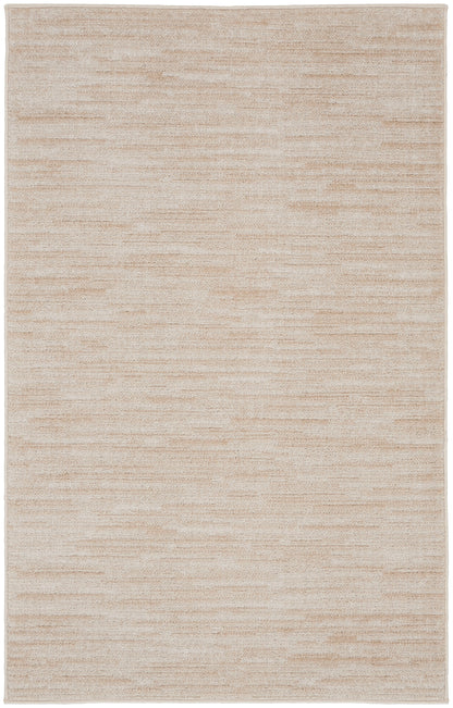 Nourison Home Nourison Essentials NRE01 Ivory Beige Contemporary Power-loomed Rug