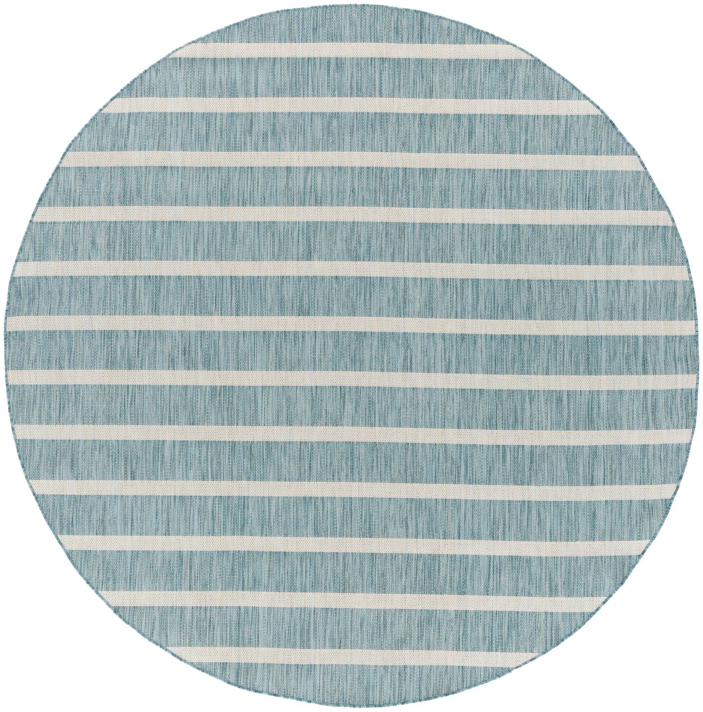 Nourison Home Positano POS03 Aqua Ivory Contemporary Power-loomed Rug