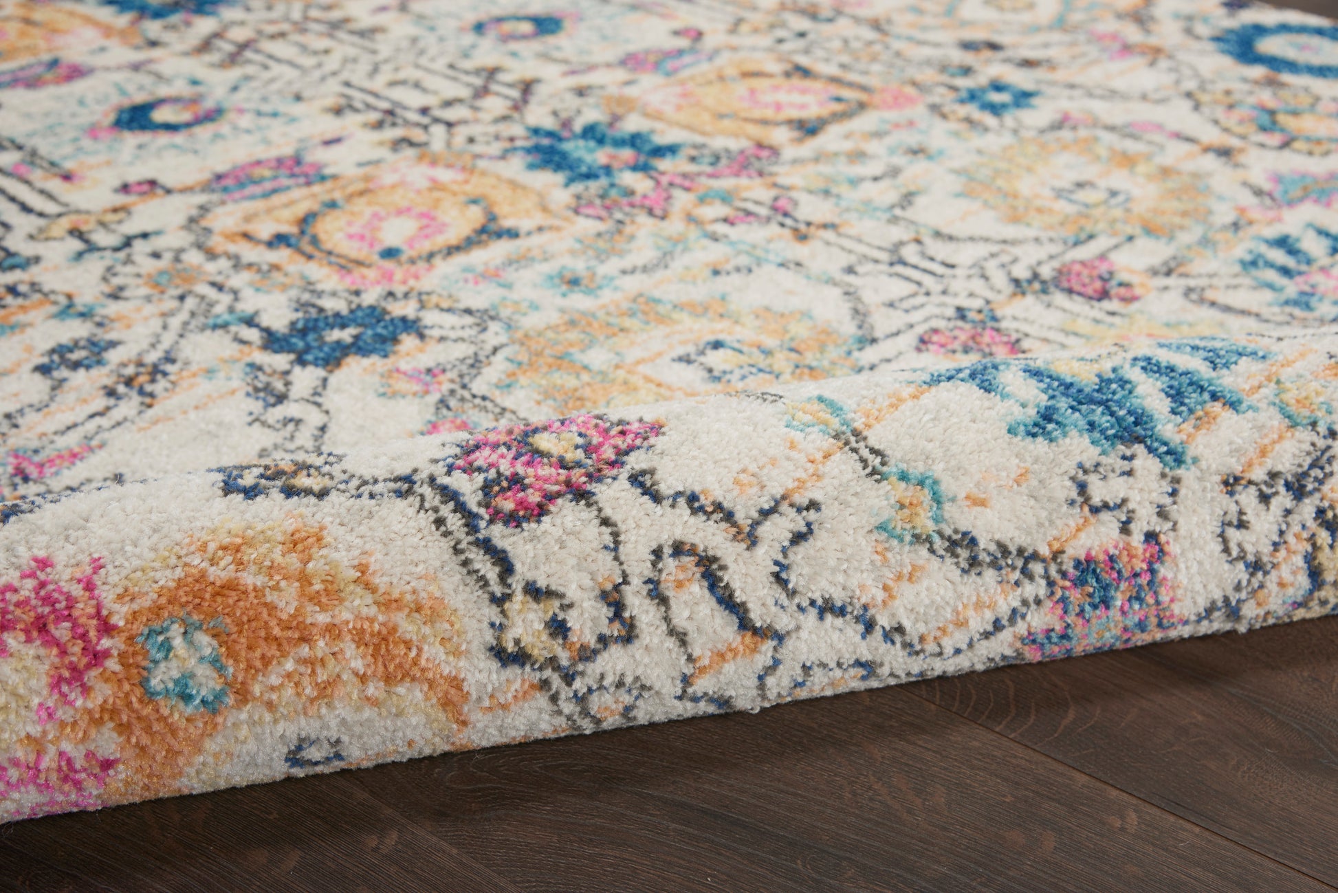 Nourison Home Passion  Ivory Multicolor  Transitional