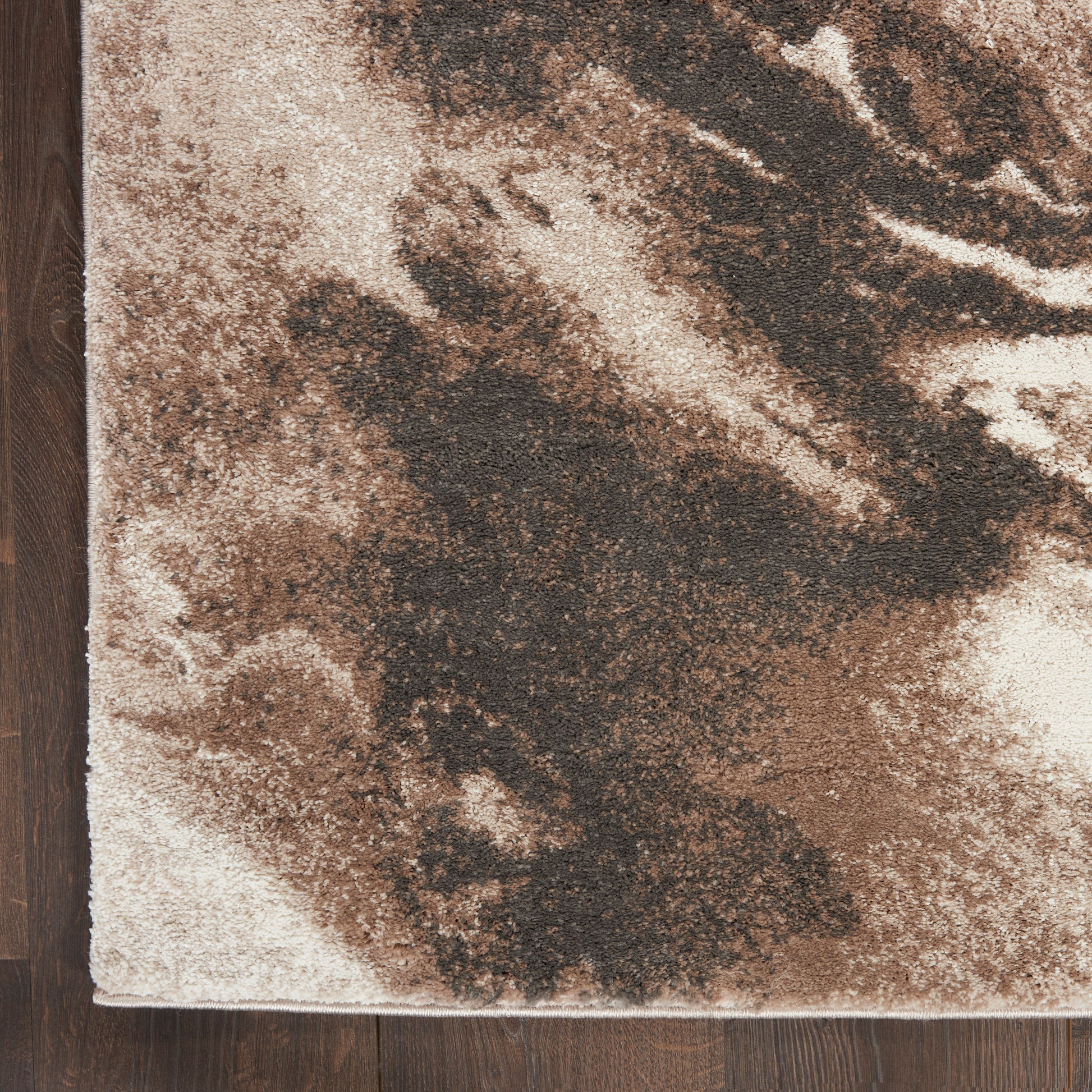 Nourison Home American Manor  Ivory Mocha  Contemporary