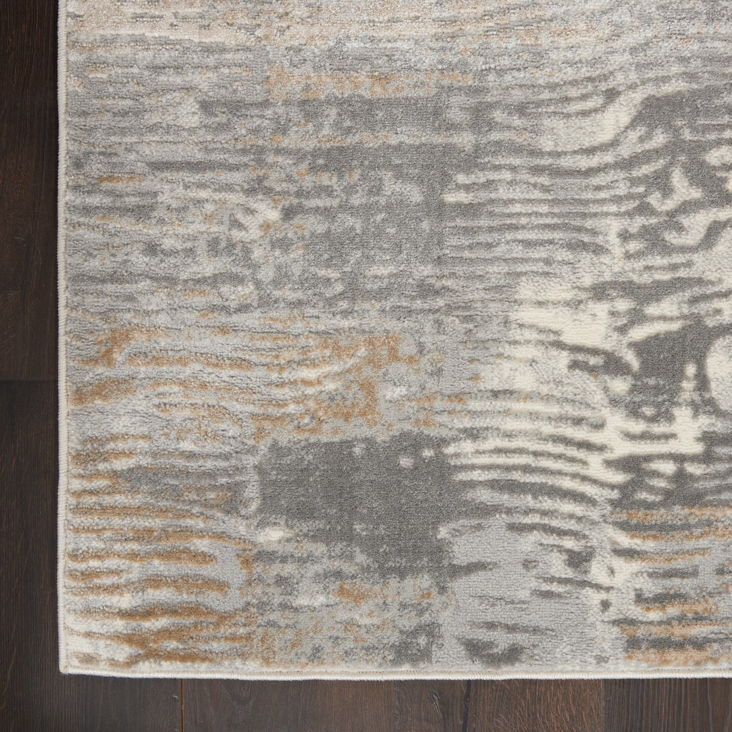 Nourison Home Solace  Grey Beige  Contemporary