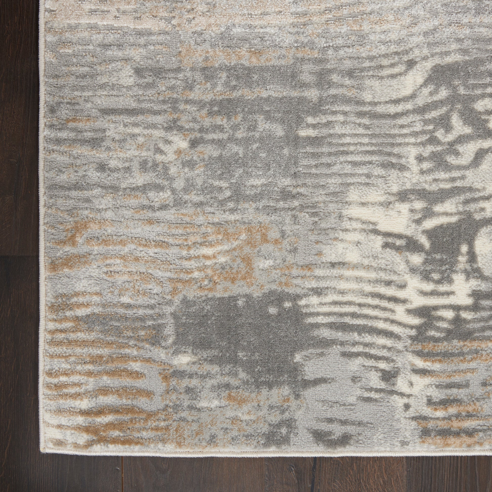 Nourison Home Solace  Grey Beige  Contemporary