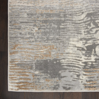 Nourison Home Solace  Grey Beige  Contemporary