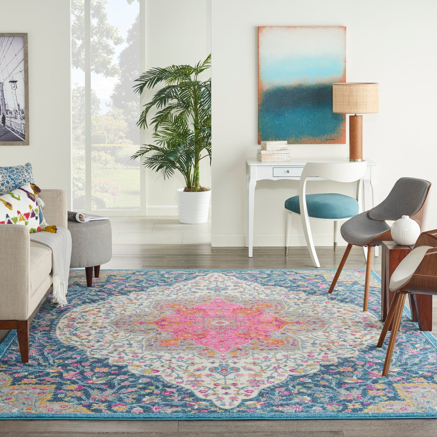 Nourison Home Passion  Multicolor  Transitional