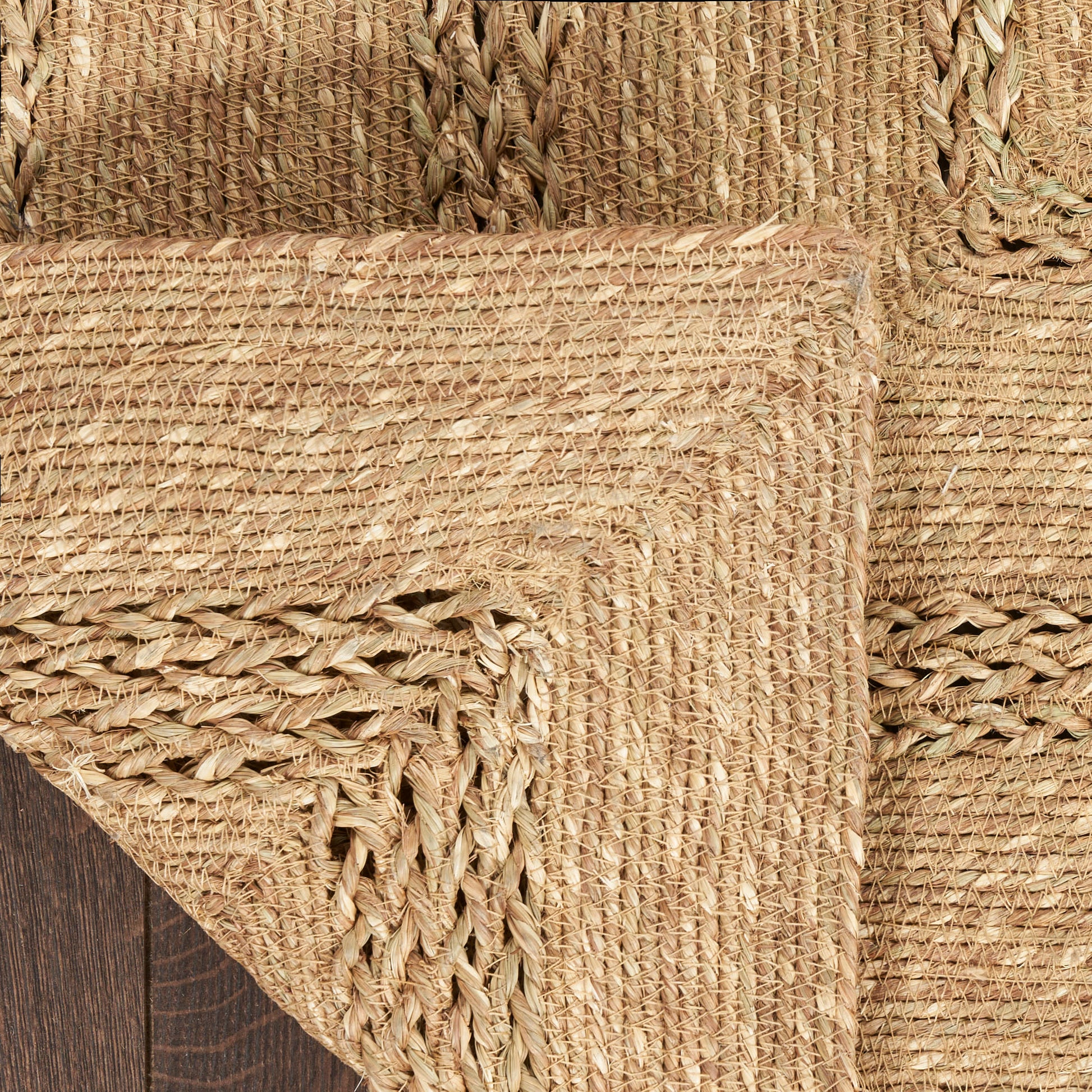Nourison Home Natural Seagrass  Natural  Contemporary