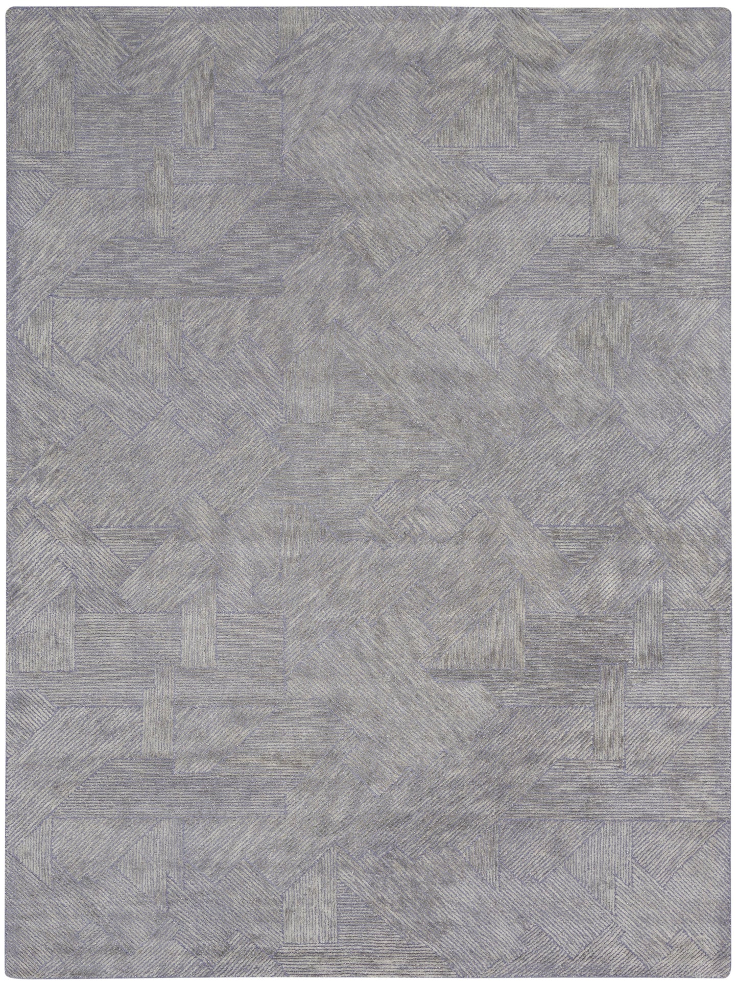 Michael Amini Ma30 Star SMR01 Slate Contemporary Hand Tufted Rug