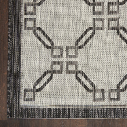 Nourison Home Country Side  Ivory Charcoal  Transitional