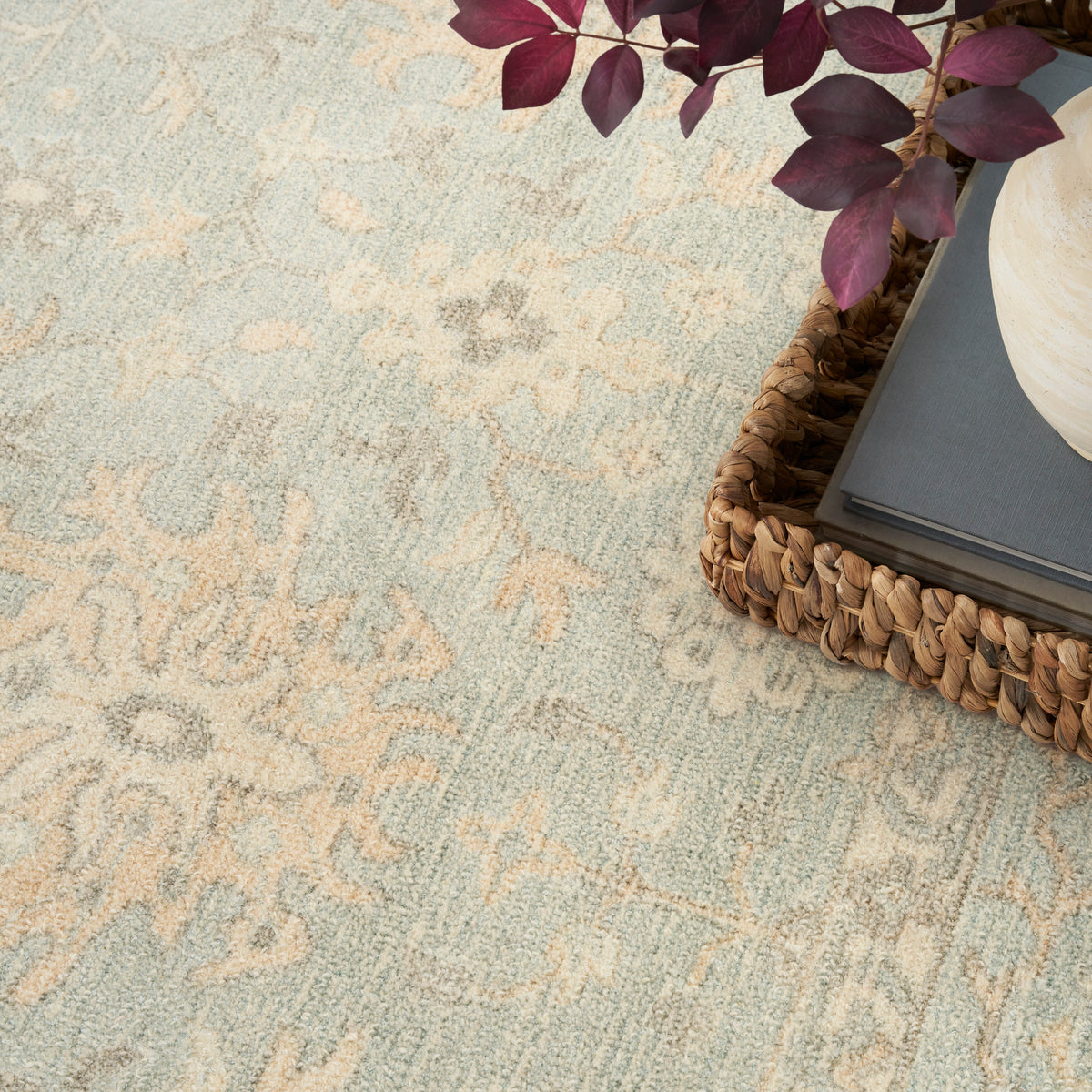 Nourison Home Celia  Blue  Traditional