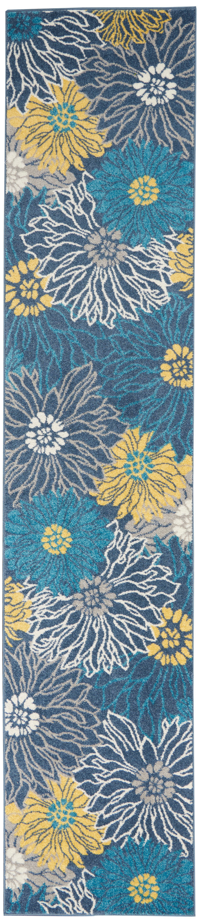 Nourison Home Passion PSN17 Blue Contemporary Power-loomed Rugs