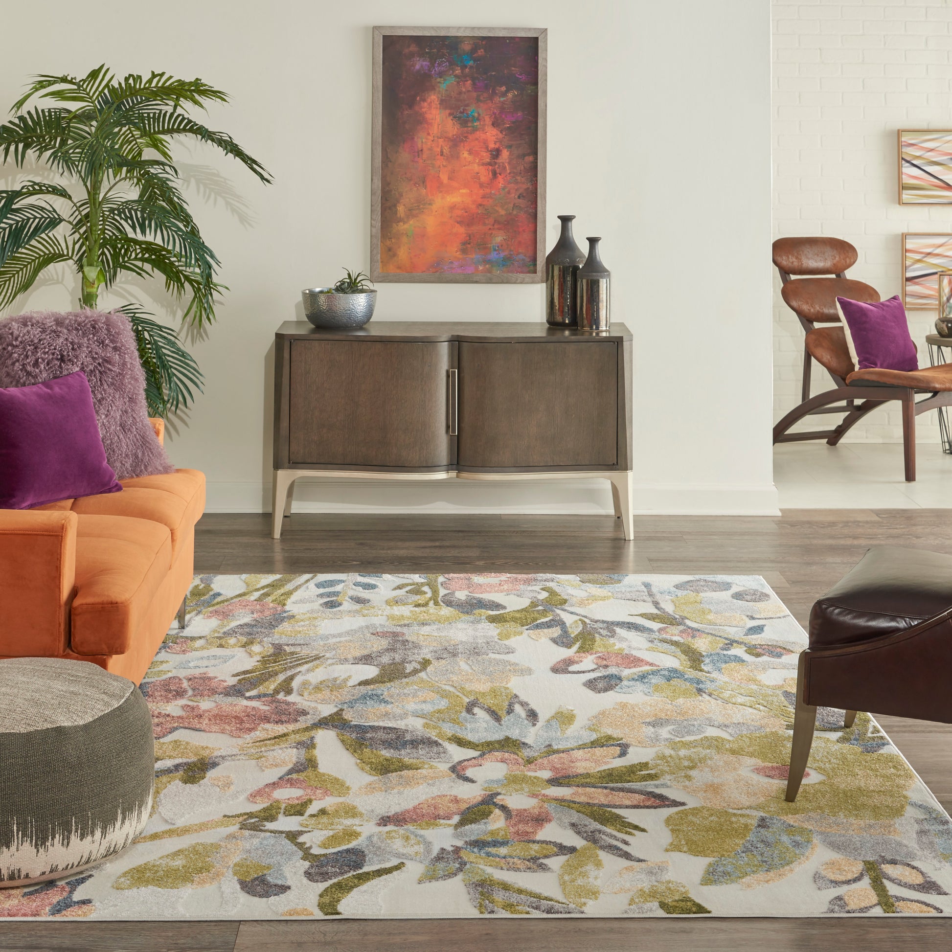 Nourison Home Trance  Multicolor  Contemporary