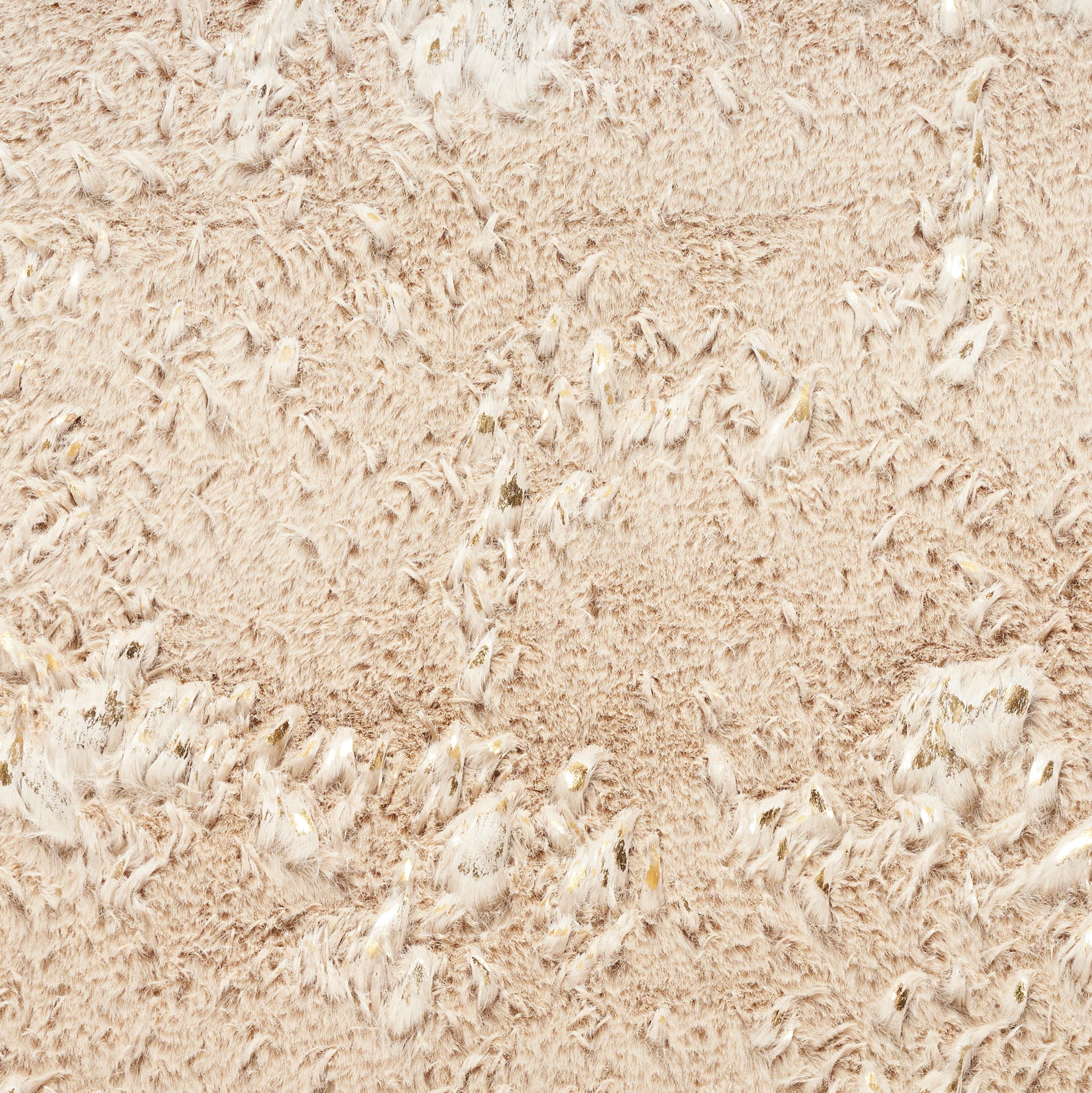 Nourison Home Cozy Shimmer  Beige Gold  Contemporary