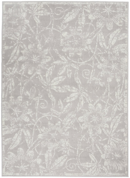 Nourison Home Whimsicle WHS05 Grey Contemporary Power-loomed Rug