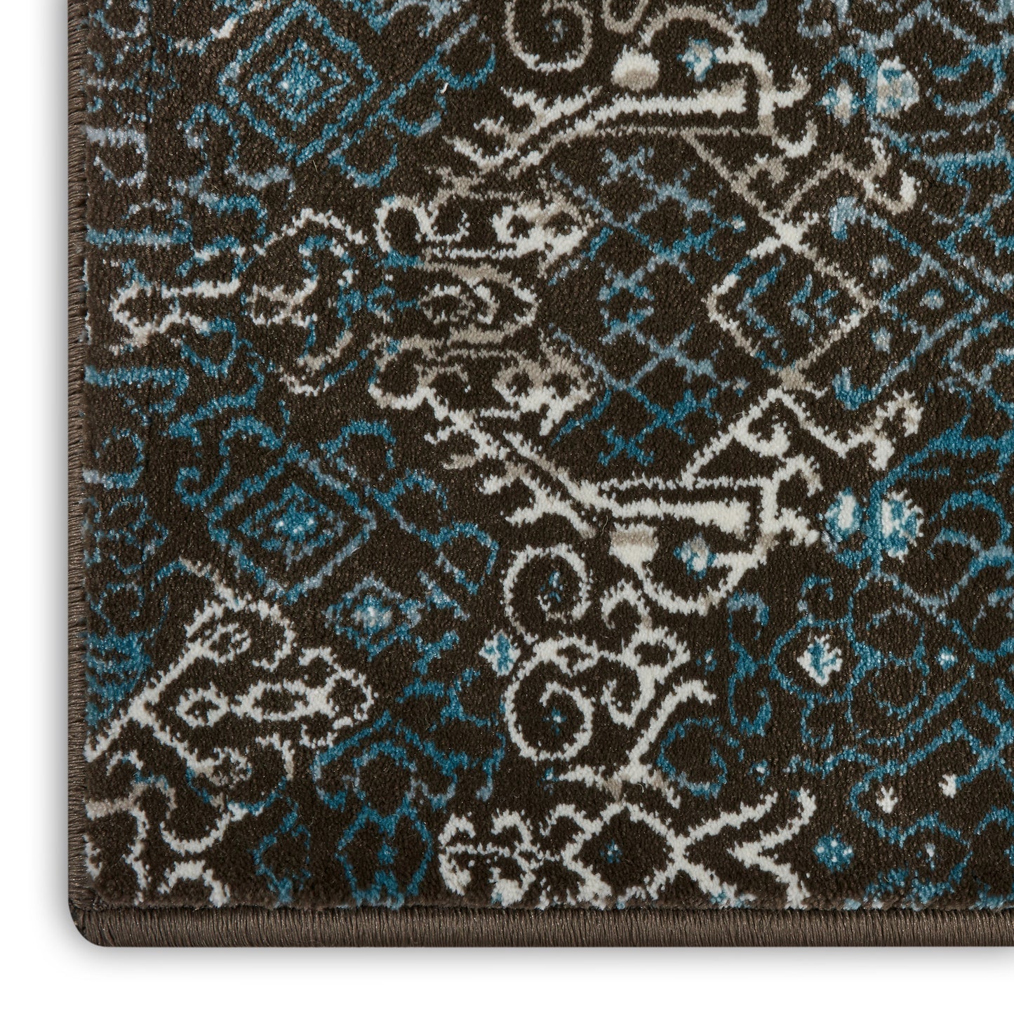 Nourison Home Karma  Blue  Transitional